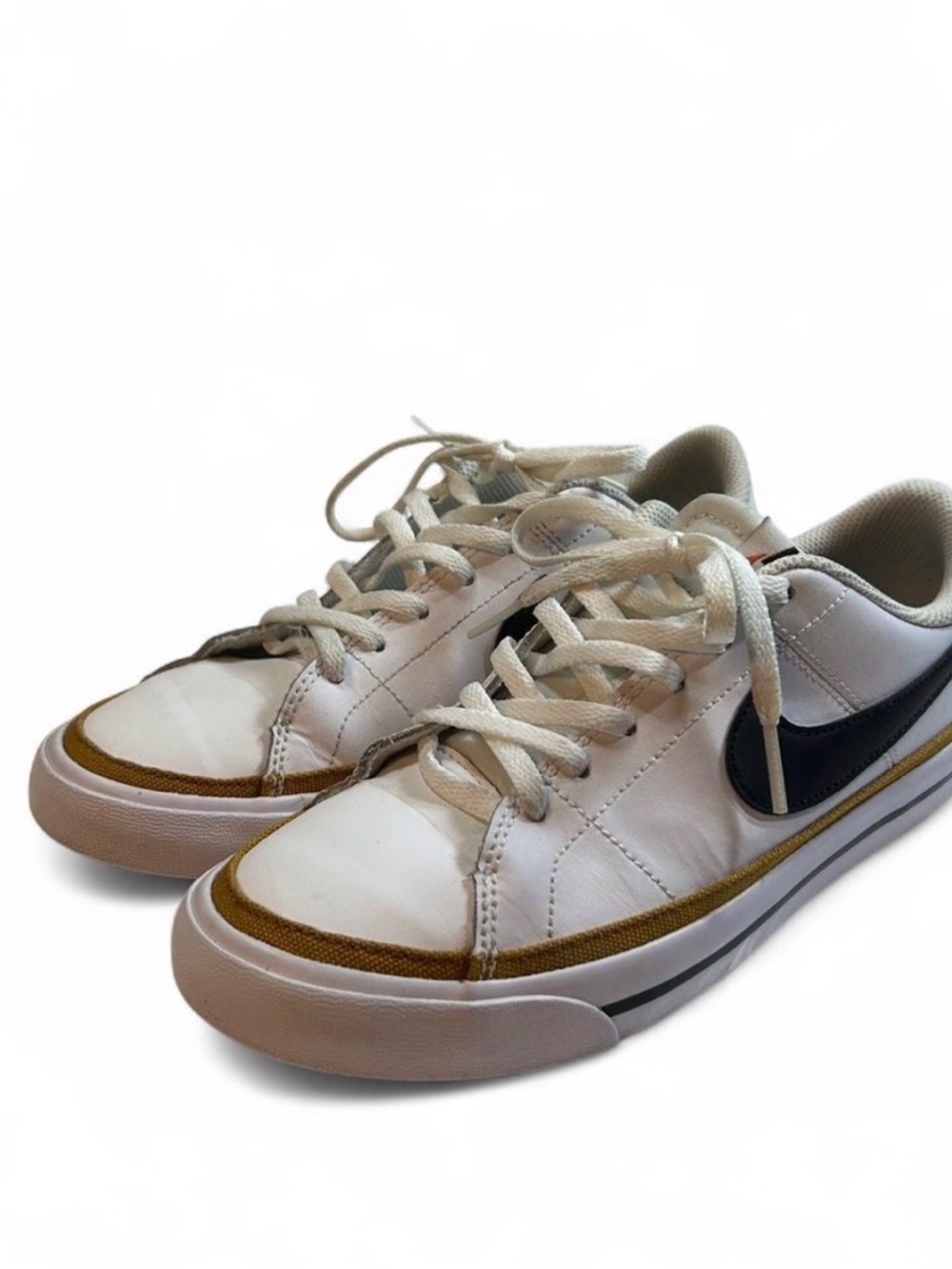 Nike Big Kids Court
Legacy White/Black/Ochre
Sneakers 5